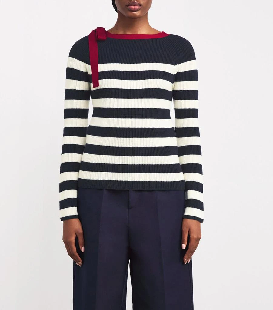 Max Mara Wool Bow Jumper 3