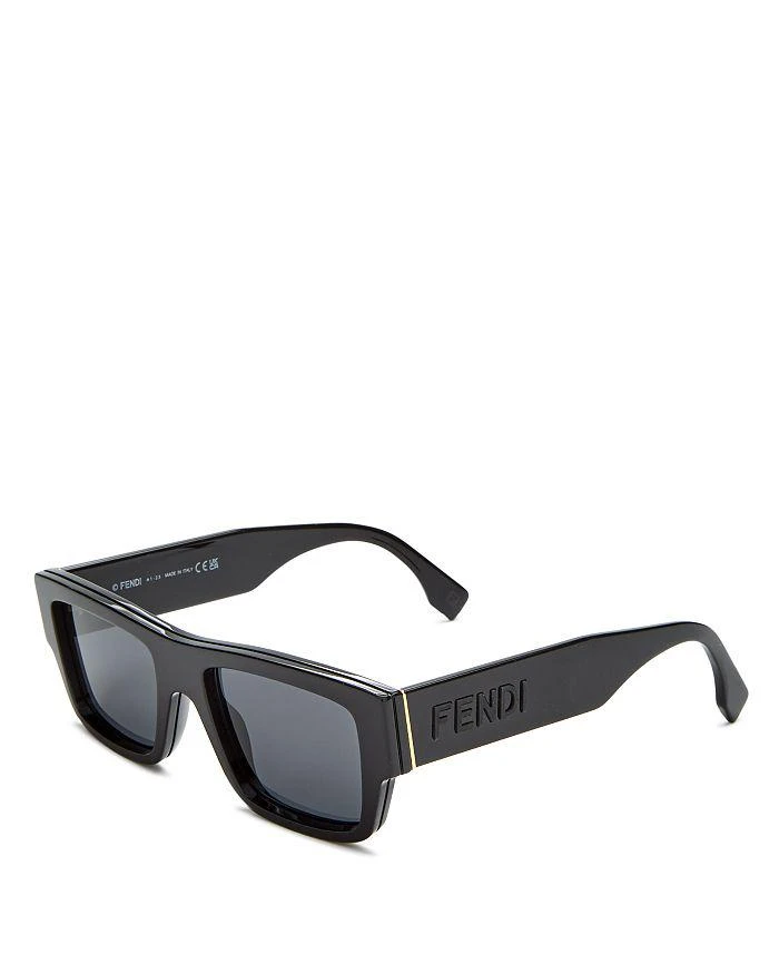 Fendi Women\'s Fe40089i 53Mm Sunglasses, Black Fendi FE40089I 01C Women main image 3