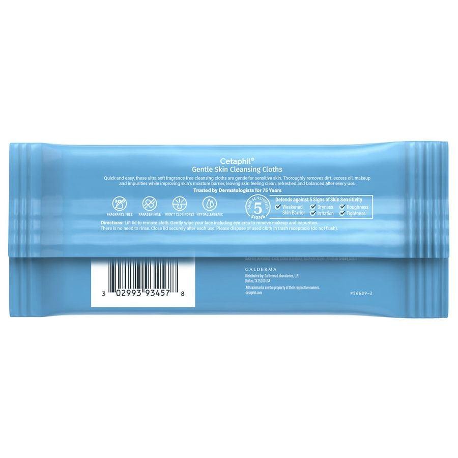 Cetaphil Gentle Skin Cleansing Cloths Fragrance Free