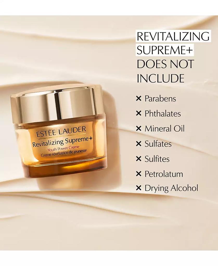 Estée Lauder Revitalizing Supreme+ Youth Power Cream Moisturizer with Hyaluronic Acid & Peptides , 1 oz.