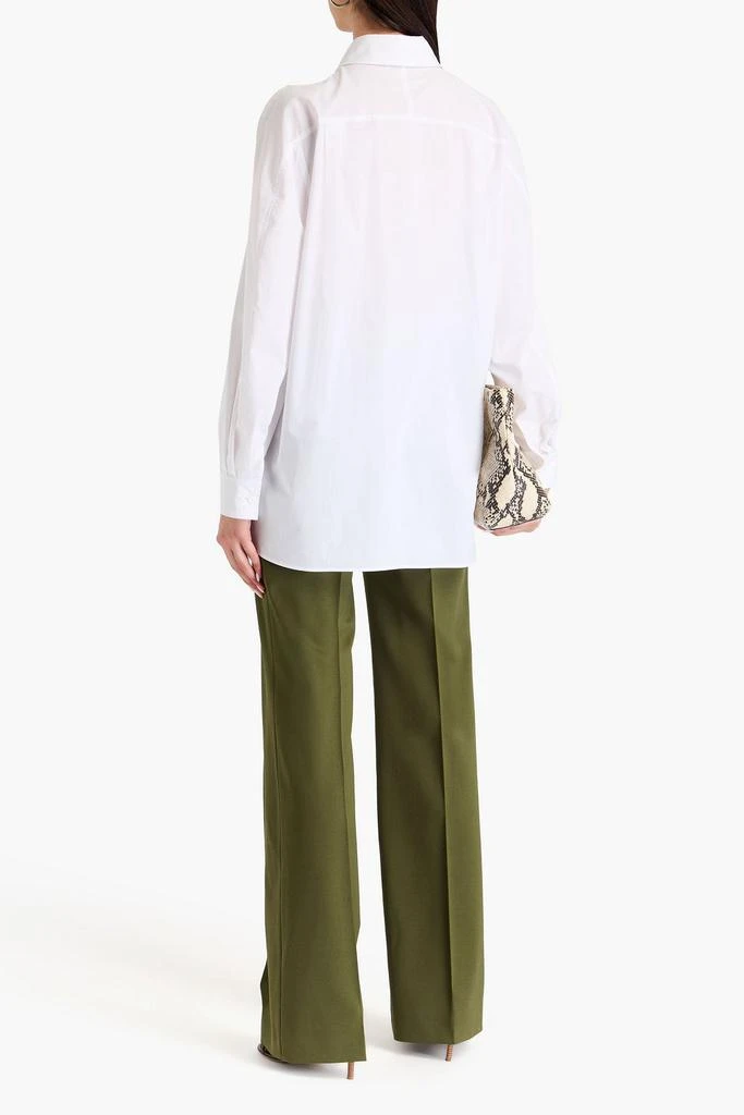 Alberta Ferretti Cotton-poplin shirt 3