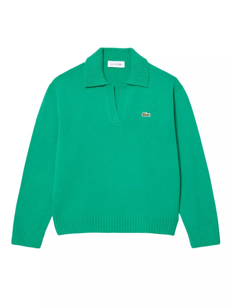 Lacoste Cashmere V-Neck Sweater 1