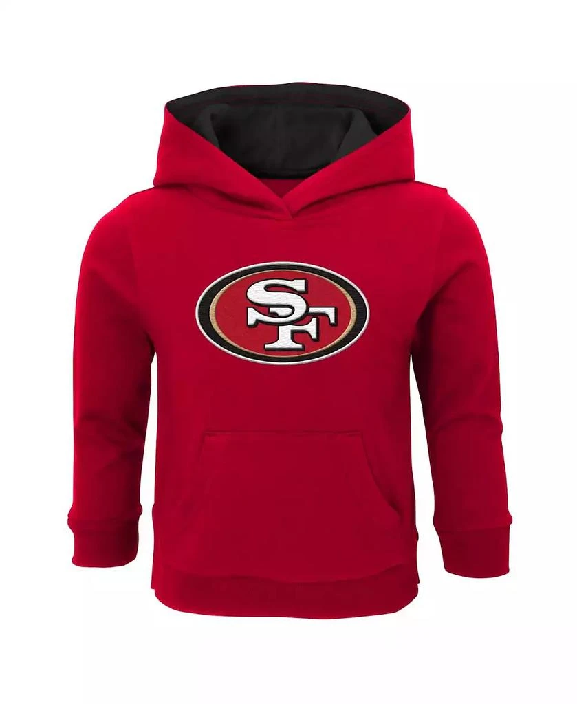 Outerstuff Toddler Boys and Girls Scarlet San Francisco 49ers Prime Pullover Hoodie