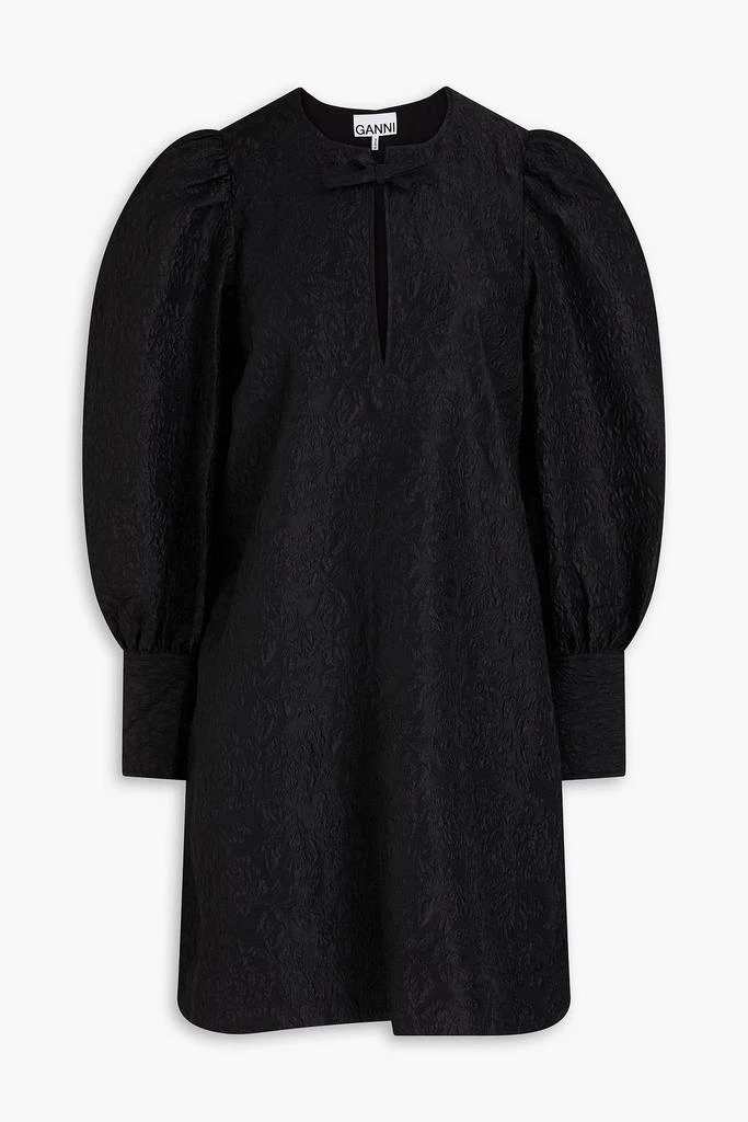 Ganni Cloqué mini dress