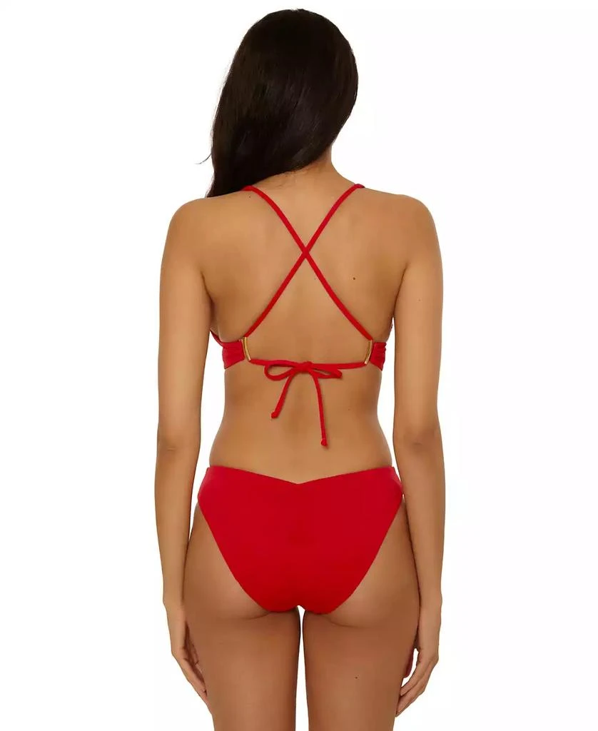 Becca Women's Riveria Seersucker Textured Hipster Bottoms 3