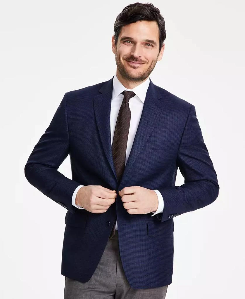 Michael Kors Men's Classic-Fit Houndstooth Sport Coat 1