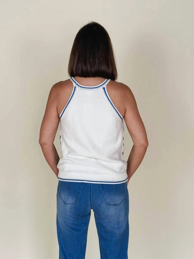 Tribal Tribal - Retro Crochet Sweater Tank 3