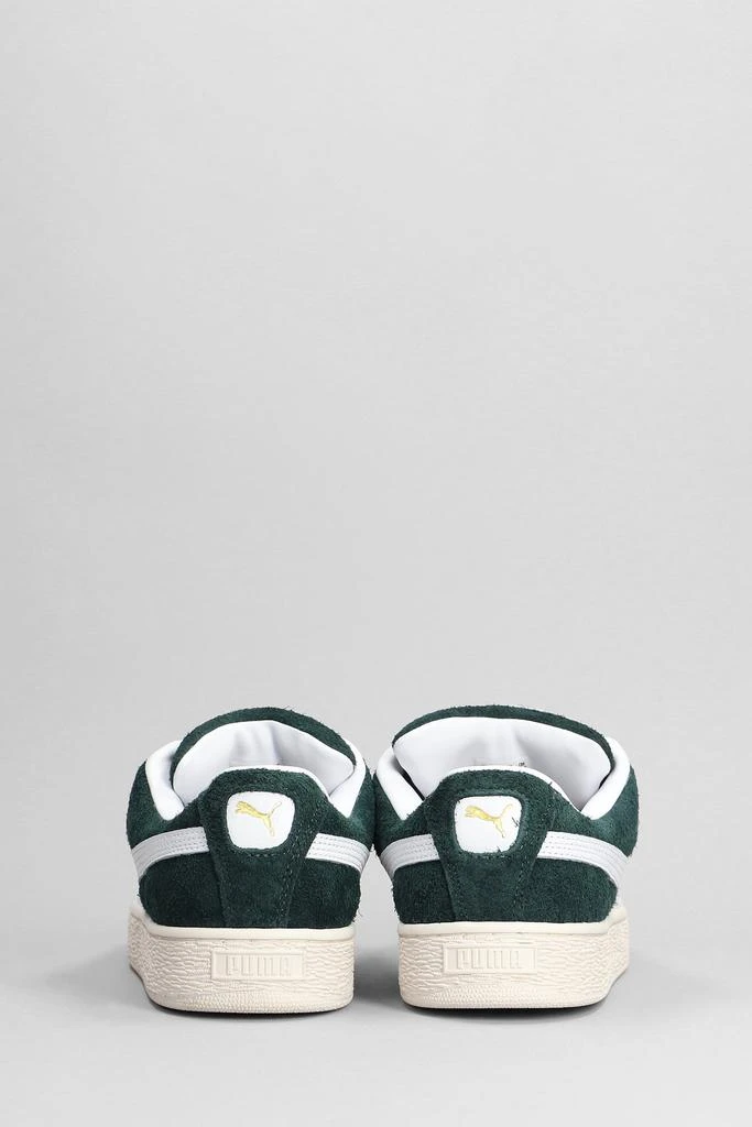 Puma Suede Xl Sneakers In Green Suede 2