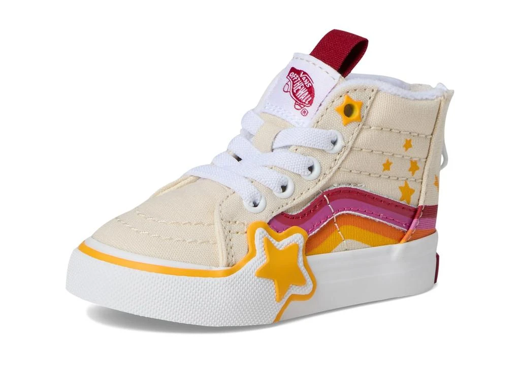 Vans SK8-Hi Zip Rainbow Star (Infant/Toddler) 7