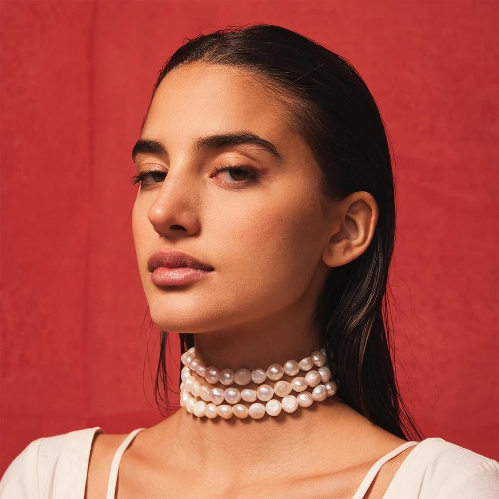 Cult Gaia Cult Gaia Women's Nora Choker - Pearl 2