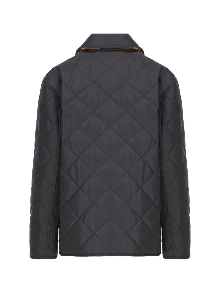 Burberry Burberry Diamond Quilted Button-Up Jacket 2
