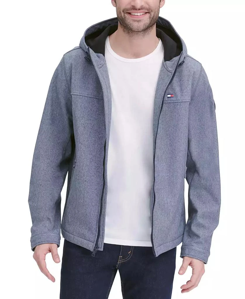 Tommy Hilfiger Men's Hooded Soft-Shell Jacket, Created for Macy's 2