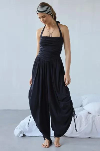 Out From Under Out From Under Sunkissed Ruched Barrel Leg Jumpsuit 1