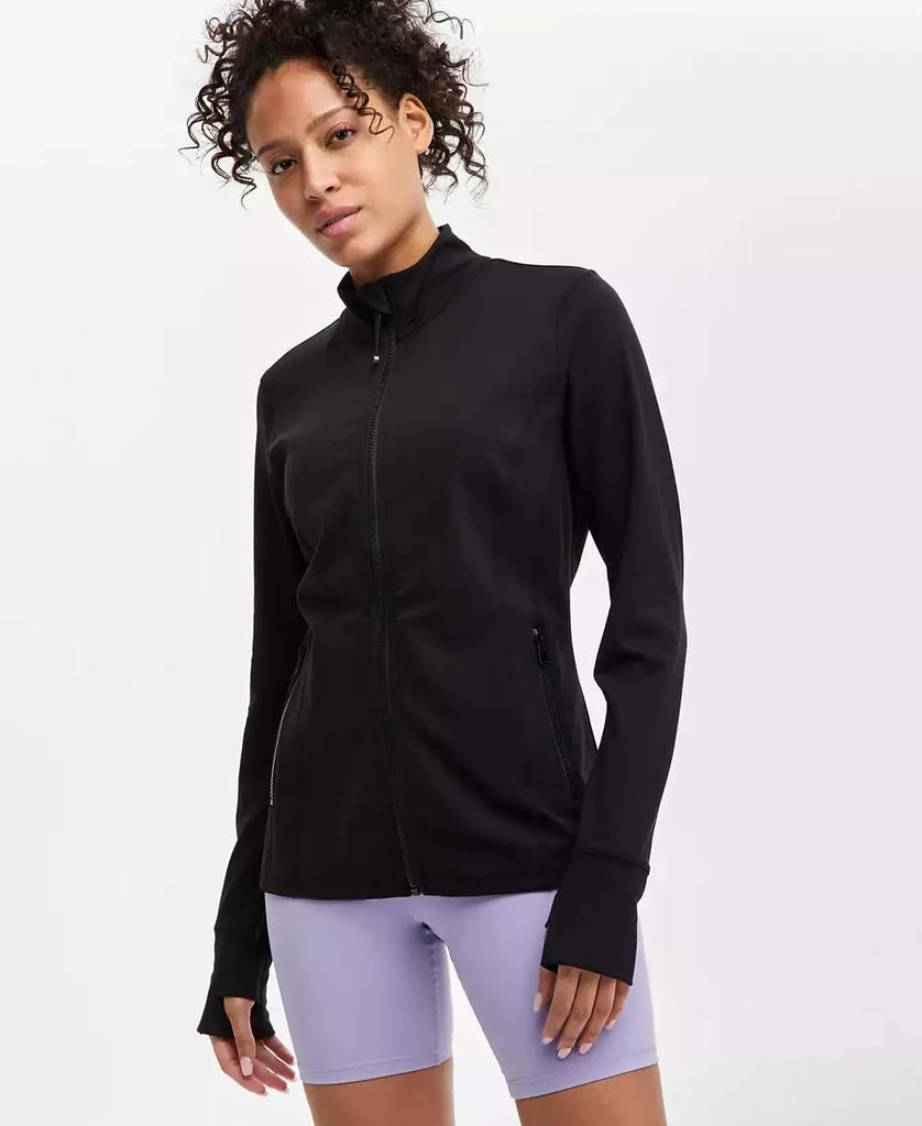 ID Ideology Women's Soft Full-Zip Jacket, Exclusively at Macy's 1