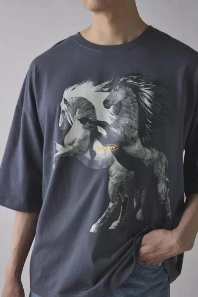 Tee Library Tee Library La Liberta Graphic Oversized Fit Tee 1