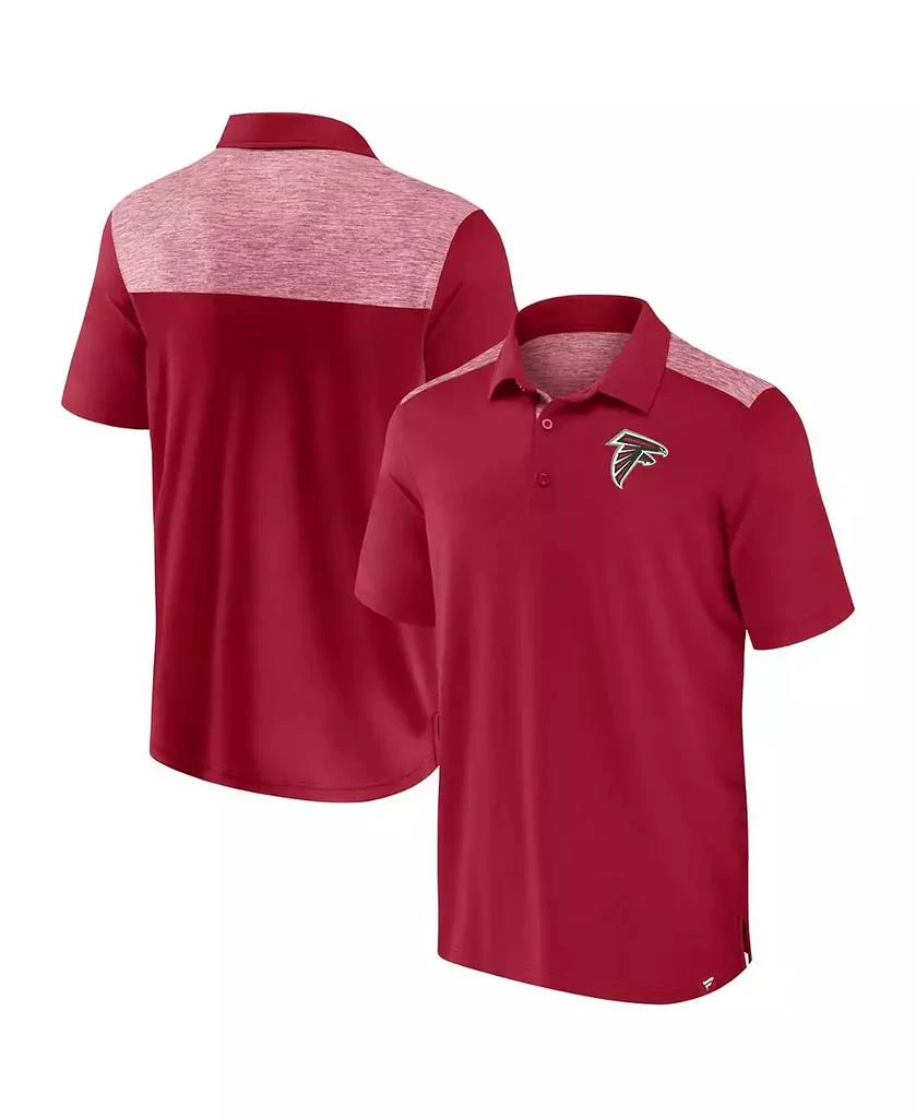 Fanatics Men's Red Atlanta Falcons Long Shot Polo 1