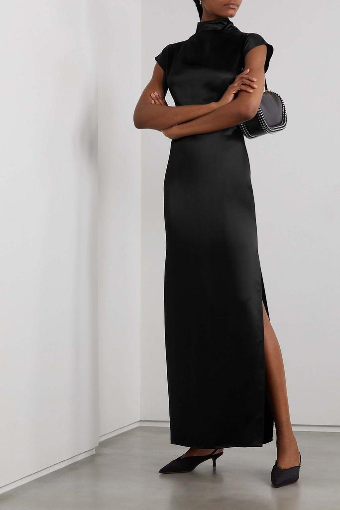 GAUCHERE Satin maxi dress