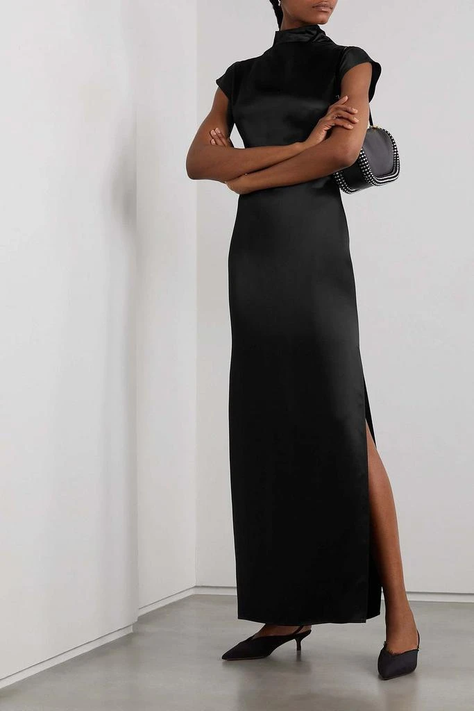 GAUCHERE Satin maxi dress 2