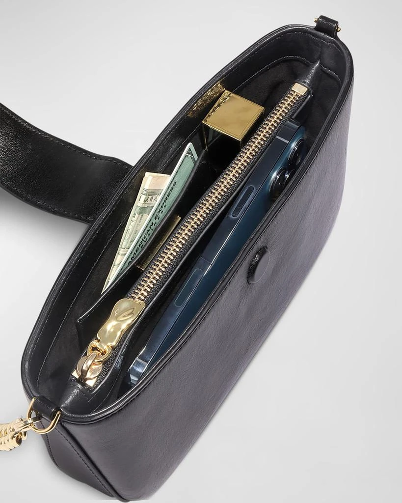 Alexis Bittar The Crumple Convertible Leather Crossbody Bag 3