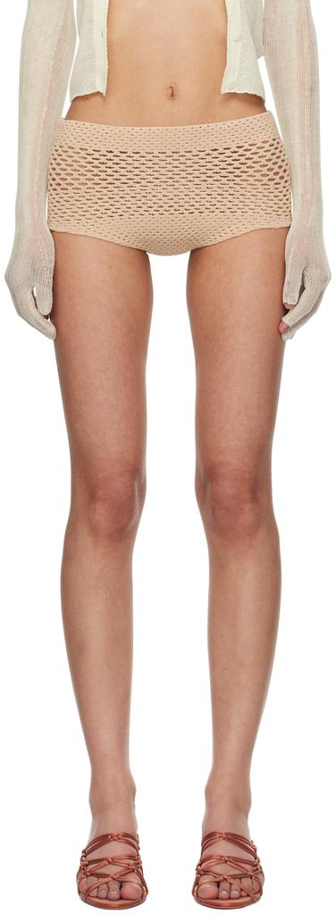 Isa Boulder Beige Tense Shorts