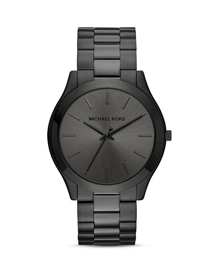Michael Kors Oversized Slim Runway Black-Tone Watch  display picture 1