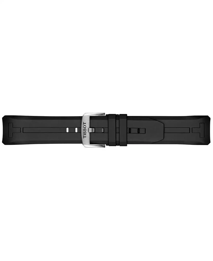Tissot Men's Swiss T-Touch Connect Solar Black Rubber Strap Smart Watch 48mm 4