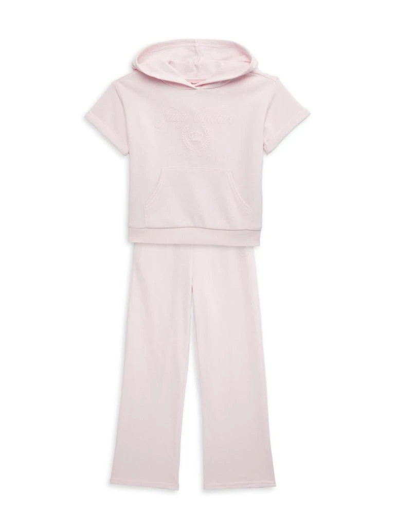 Juicy Couture Baby Girl
s, Little Girl
s
Girl
s 2-Piece Logo Hoodie
Pants Set