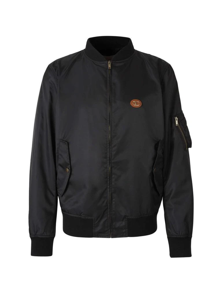 Valentino Valentino Garavani Zip-Up Bomber Jacket 1