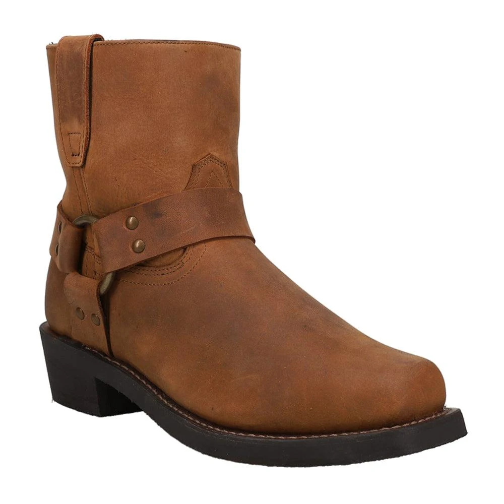 Dingo Rev Up Zippered Square Toe Motorcycle Boots 2