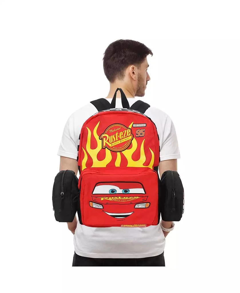 Cars Lightning McQueen Rusteze Bumper Ointment 16.5” Red Backpack 5