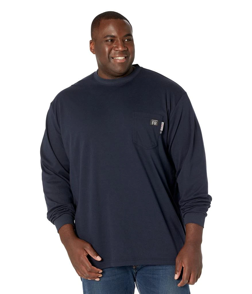 Wolverine Big & Tall FR (Flame Resistant) Long Sleeve Tee 1