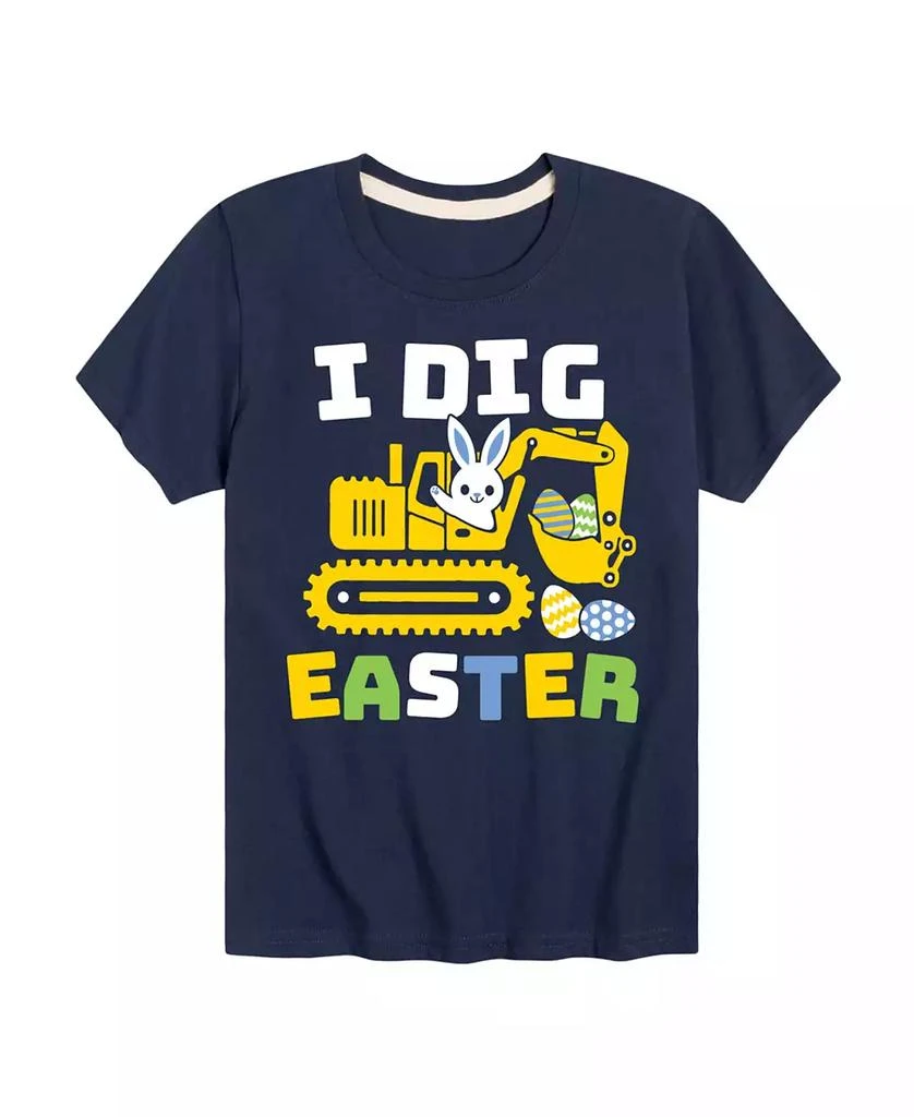 Hybrid Toddler Boys I Dig Easter Graphic T-Shirt 1