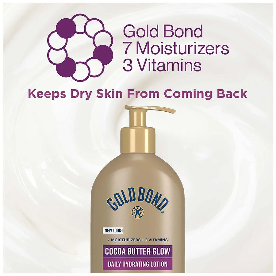 Gold Bond Cocoa Butter Glow Daily Hydrating Lotion 7