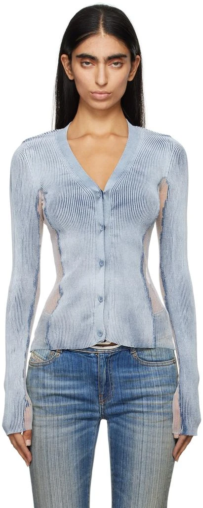 Diesel Blue M-Afaldo Cardigan 1