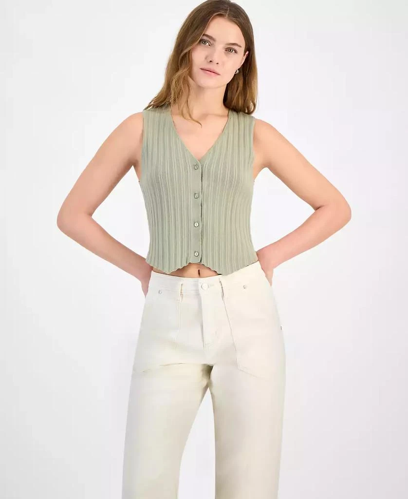 And Now This Women's Rib-Knit Sweater Vest, Exclusively at Macy's 1