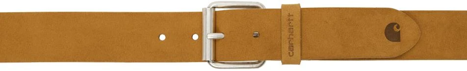 Carhartt WIP Tan Suede Belt 1