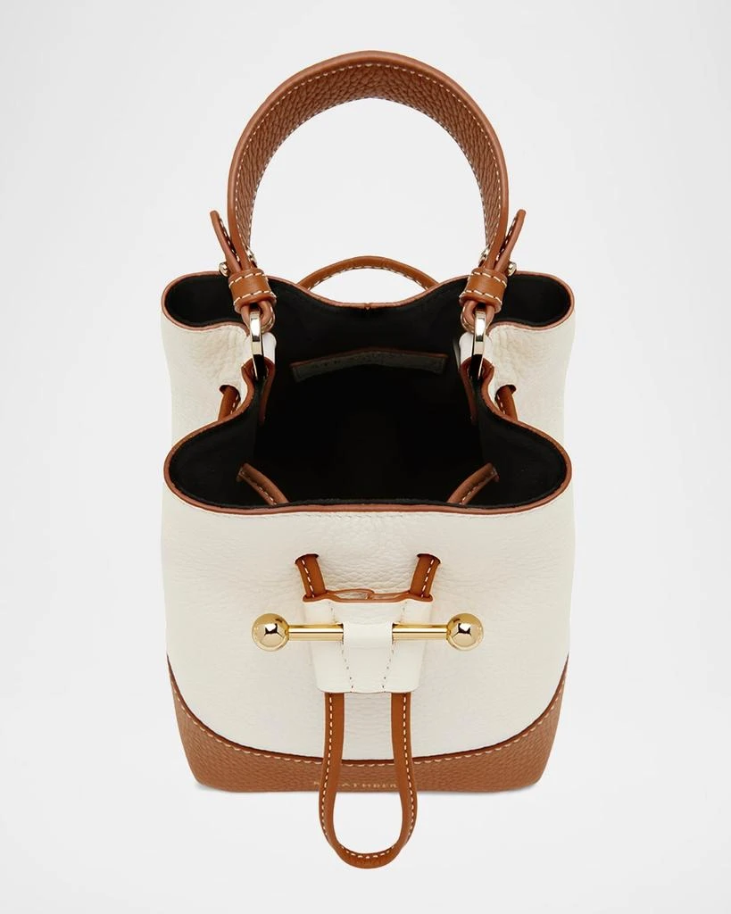 Strathberry Lana Osette Drawstring Leather Crossbody Bag 4