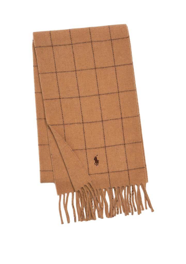 Ralph Lauren Reversible Windowpane Scarf