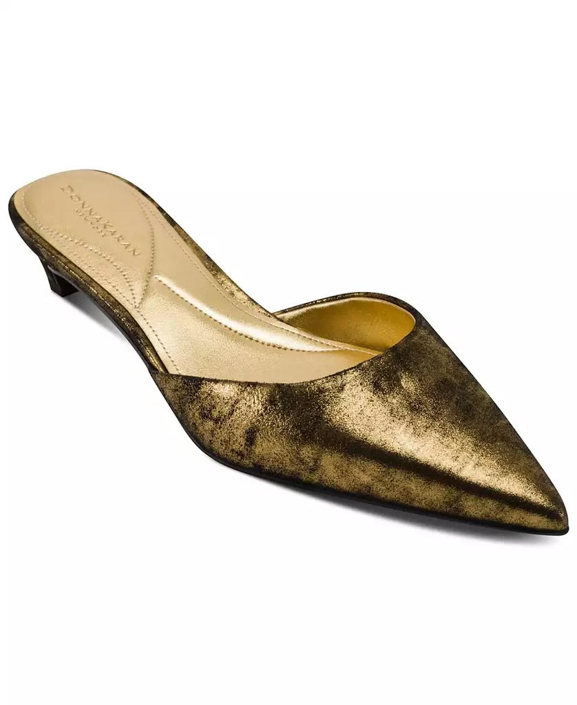 Donna Karan Women's Peccola Kitten Mule Pumps 1