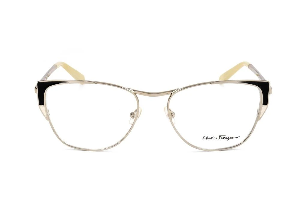 Salvatore Ferragamo Eyewear Salvatore Ferragamo Eyewear Round Frame Glasses 1