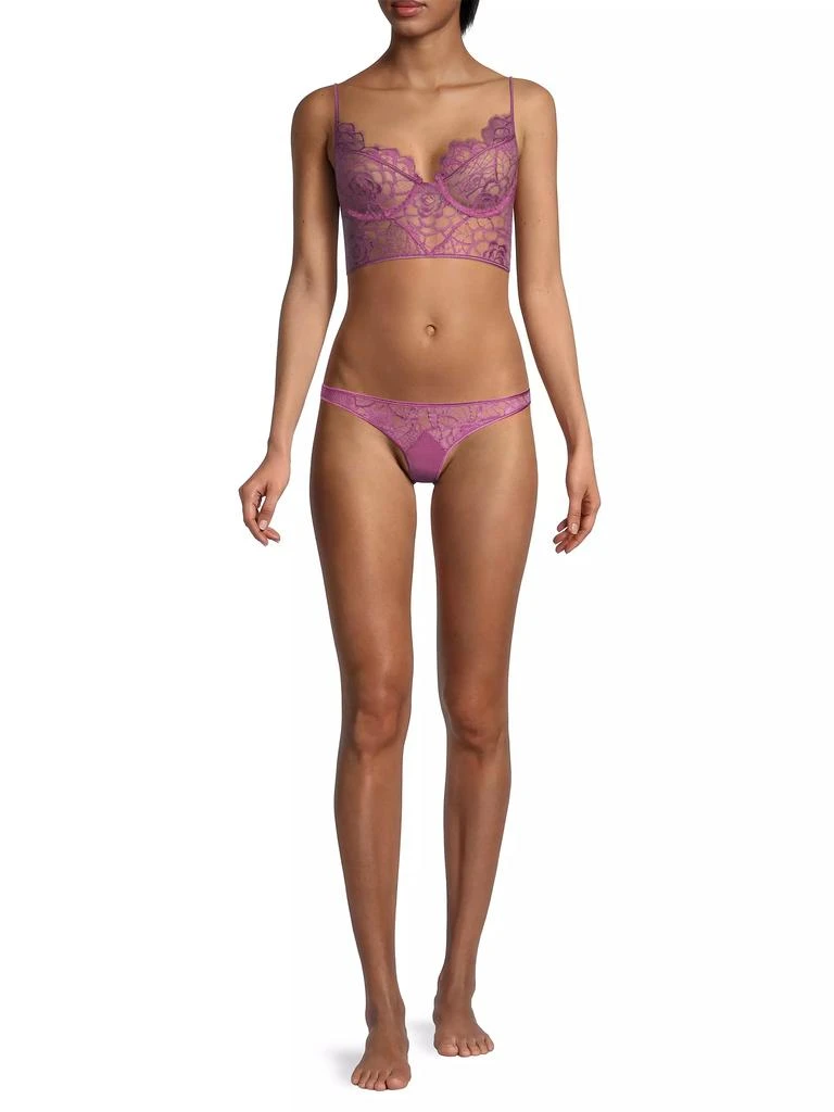 Kiki De Montparnasse Coquette Lace Longline Bra 2