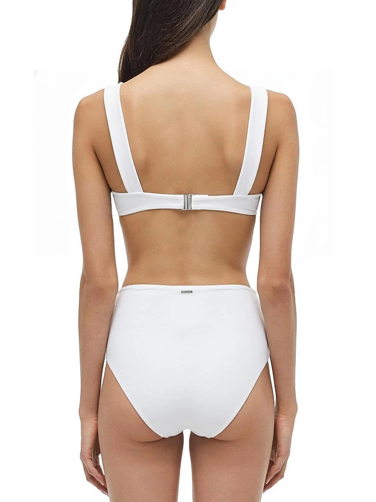 SIMKHAI Anniston Striped Bikini Top 5