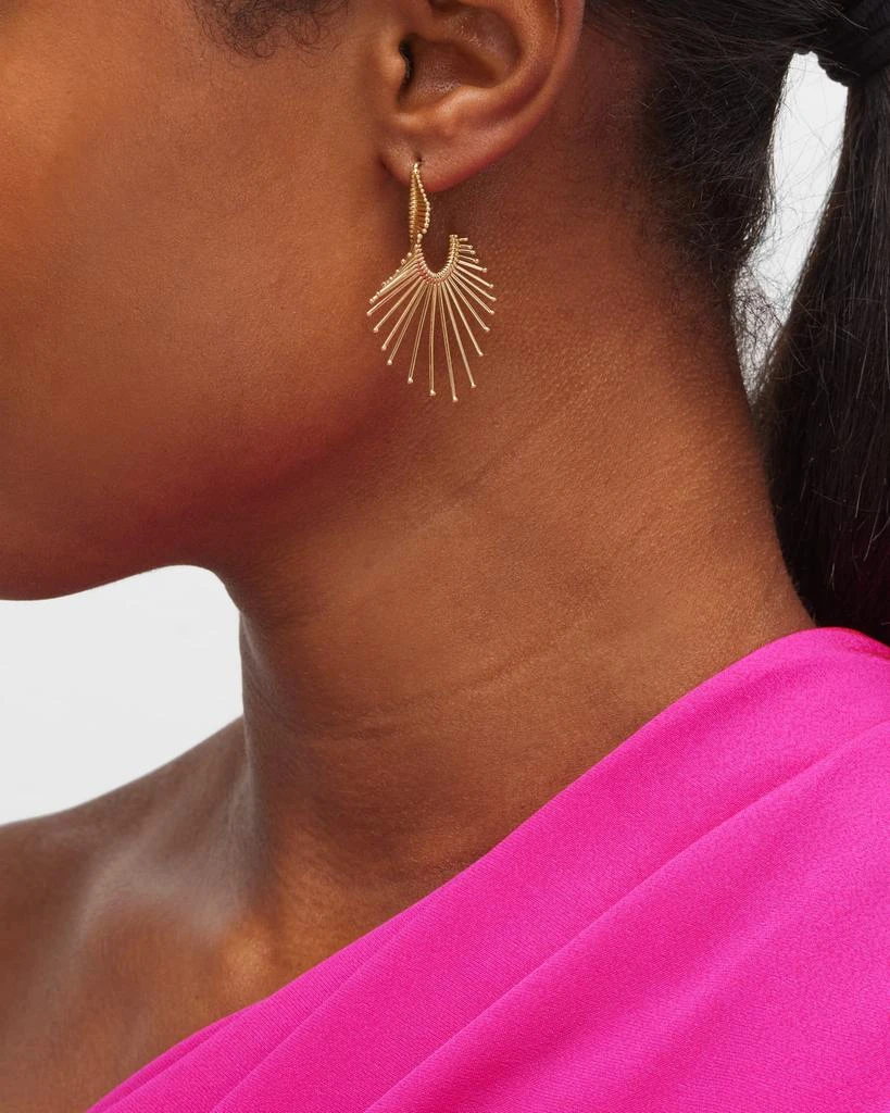 Peruffo 18K Yellow Gold Slide Pendant Midi Earring 2