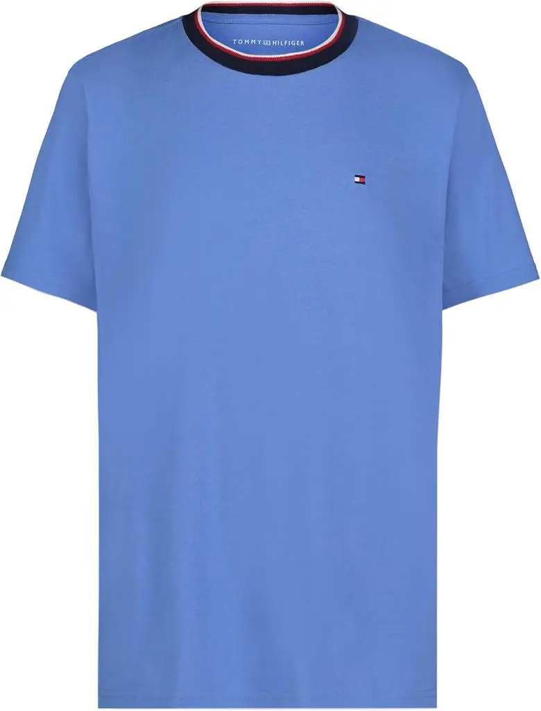 Tommy Hilfiger Tommy Hilfiger Boys' Short Sleeve YD Ringer Crew Neck T-Shirt, Soft, Comfortable, Relaxed Fit