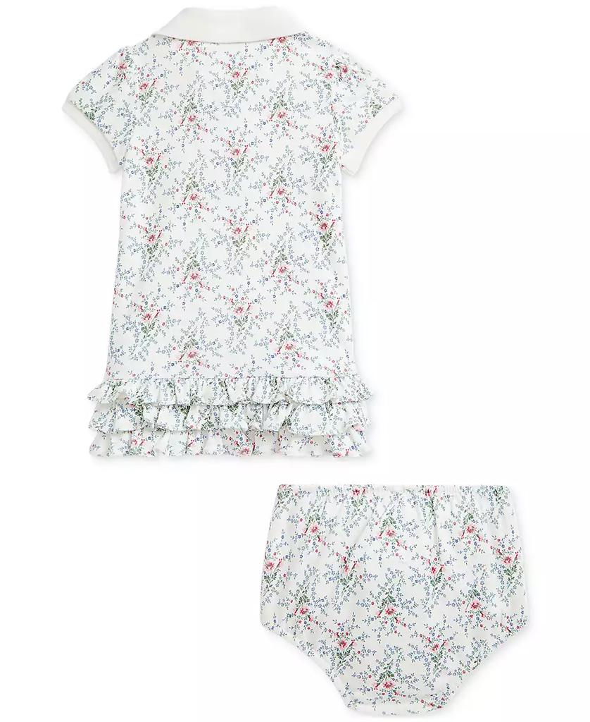 Ralph Lauren Baby Cotton Ruffled Polo Dress