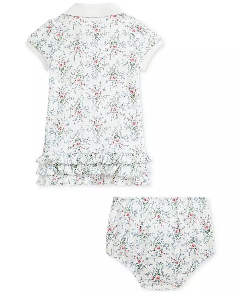 Ralph Lauren Baby Cotton Ruffled Polo Dress 2