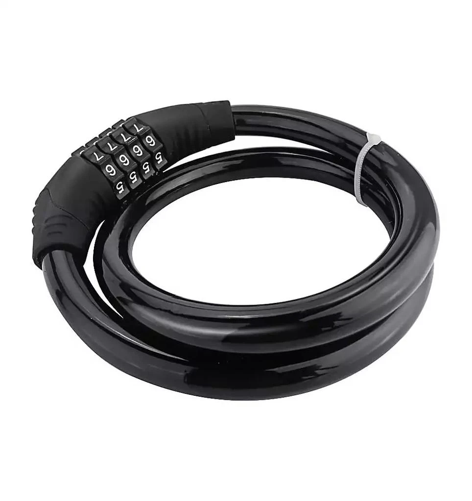 BATFOX Bike Lock with 4-Digit Adjustable Combination Cable , 2Ft x 1/2 Inch 9