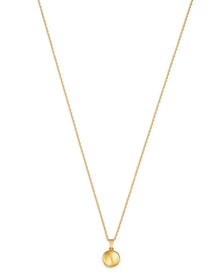Bloomingdale
s Disc Pendant Necklace in 14K Yellow Gold, 18"