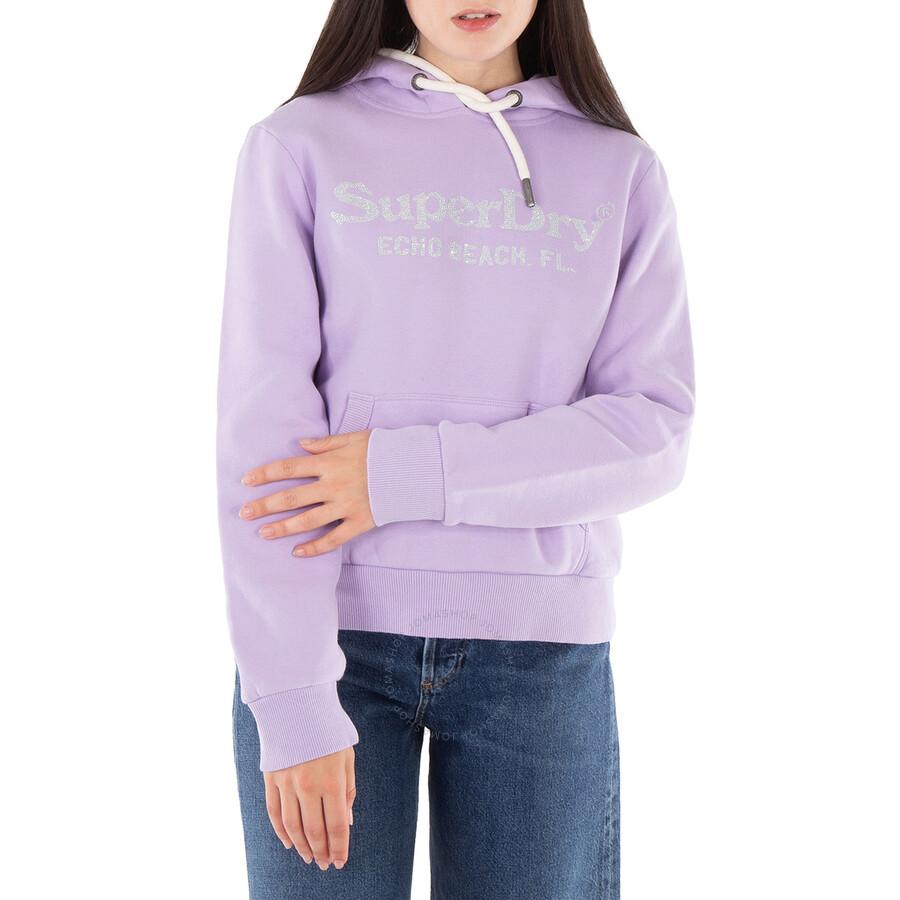 Superdry Metallic Venue Logo Hoodie