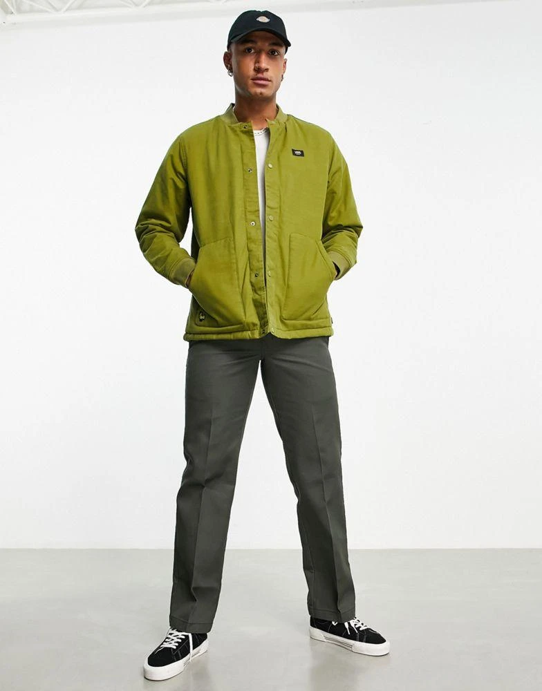 Vans Vans Trippy Outdoors bomber jacket in khaki 4